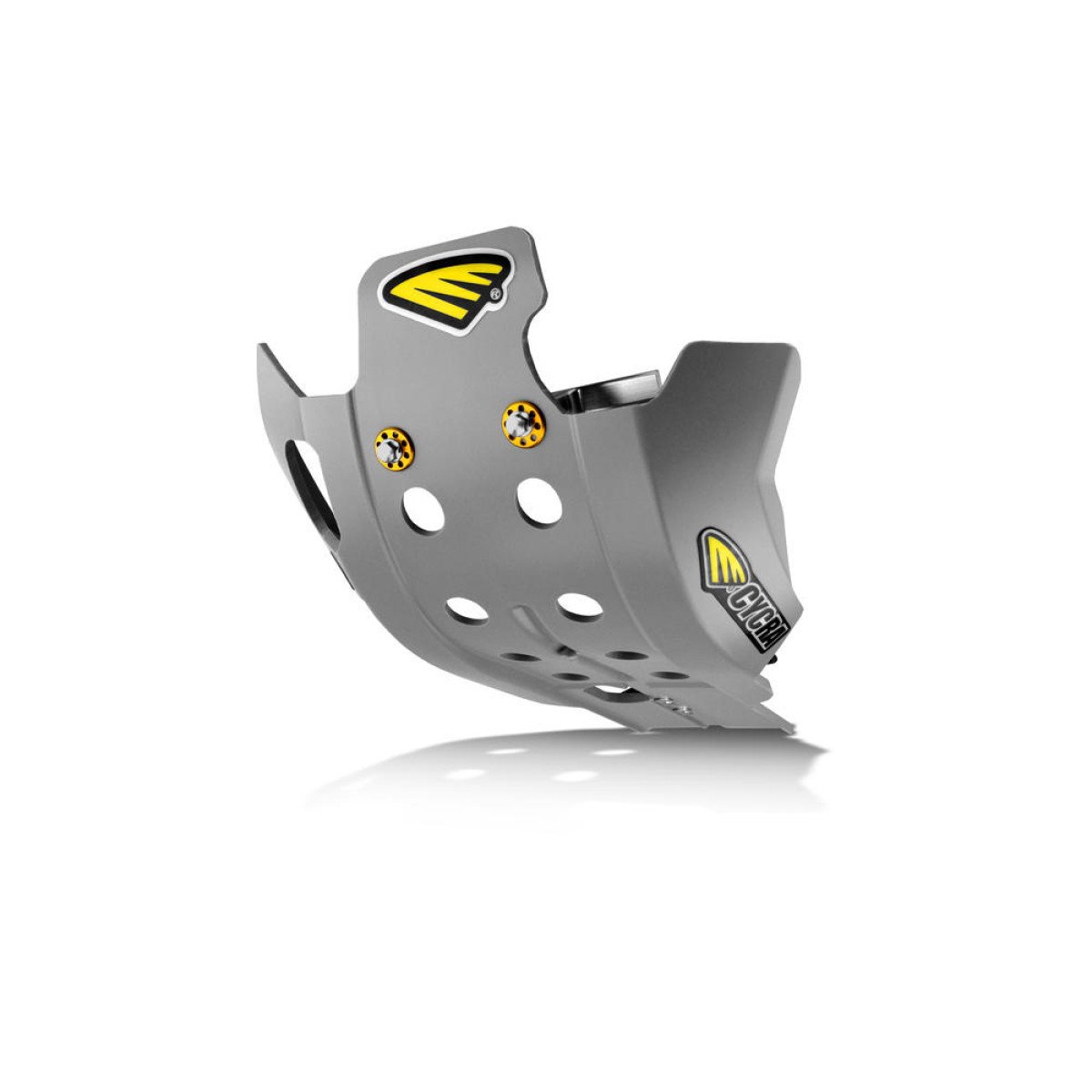 Plaque de protection Cycra renforcé anti-choc pour cadre Yamaha YZ 250 gris