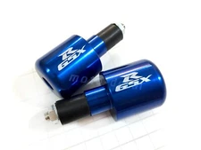 For Suzuki Hayabusa GSXR 600 GSXR750 Handlebar Bar End Slider Cap Plug CNC Blue