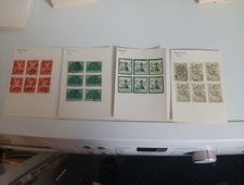SHEET  WITH 24  POSTSTAMPS FOR SCRAPBOOKING/J...