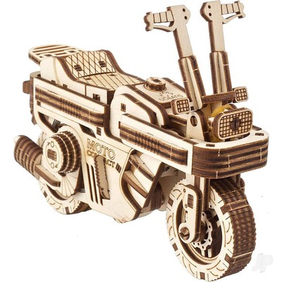 UGears Moto Compo Kompakt Klapproller Mechanik Holz Bausatz
