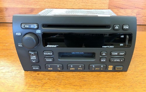 New Unlocked 00-01 Cadillac Deville 1998-01 Seville BOSE RADIO AM FM CASSETTE CD - Bild 12 von 12