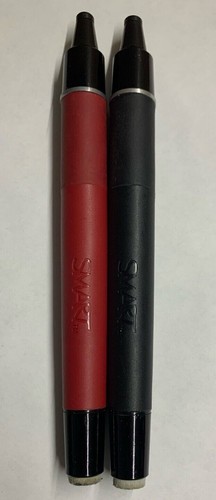 Set of 2 SMART Board 6000 Series Replacement Pens, Black & Red, for
