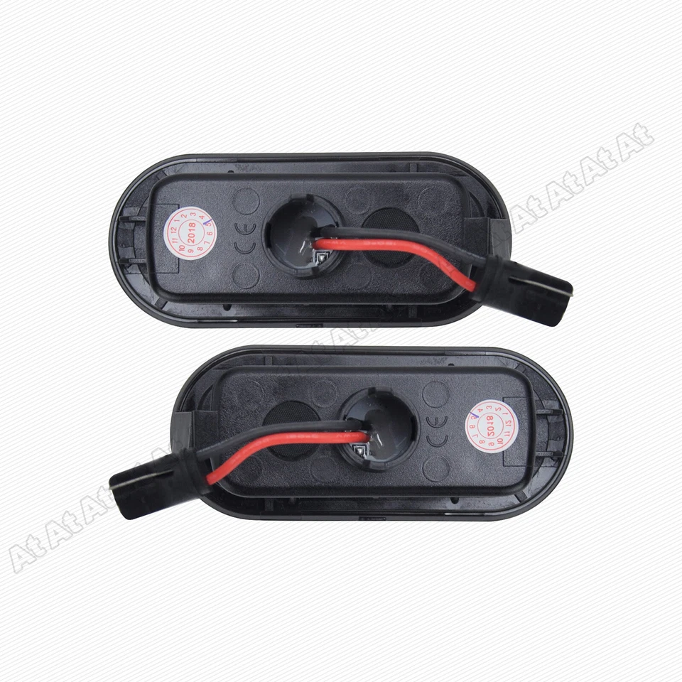  LED Schwarz Seitenblinker Blinker Für VW Bora Golf 4 Passat Polo Sharan T5 Bus - Bild 3 von 4