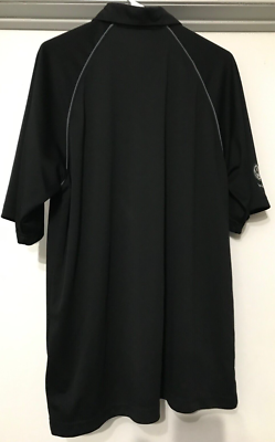 Black VW Volkswagen Employee Dealership Polo Style Shirt Size