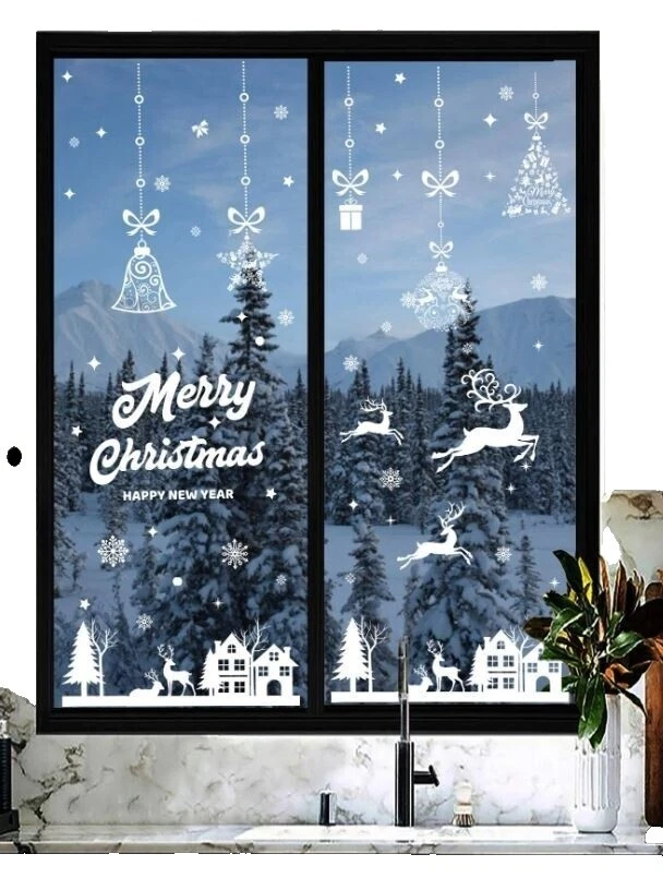 Office Large Holiday Décor Decals, Stickers & Vinyl Art