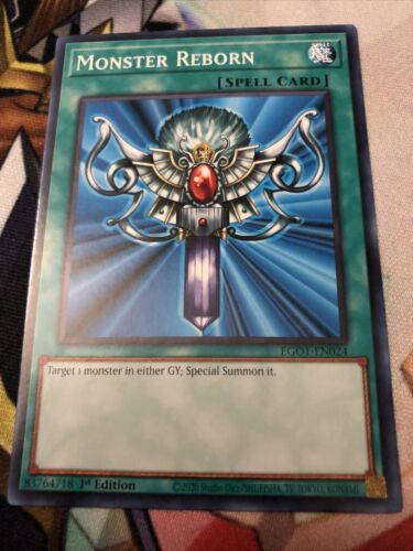 Yugioh! Monster Reborn - EGO1-EN024 - Common - 1st Edition Near Mint, English - Picture 1 of 1