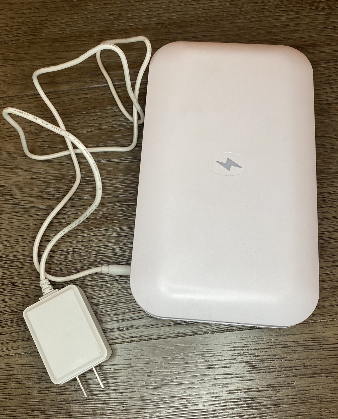 PhoneSoap UV Sanitizer White Model 5001 With Charger Hockey Info
