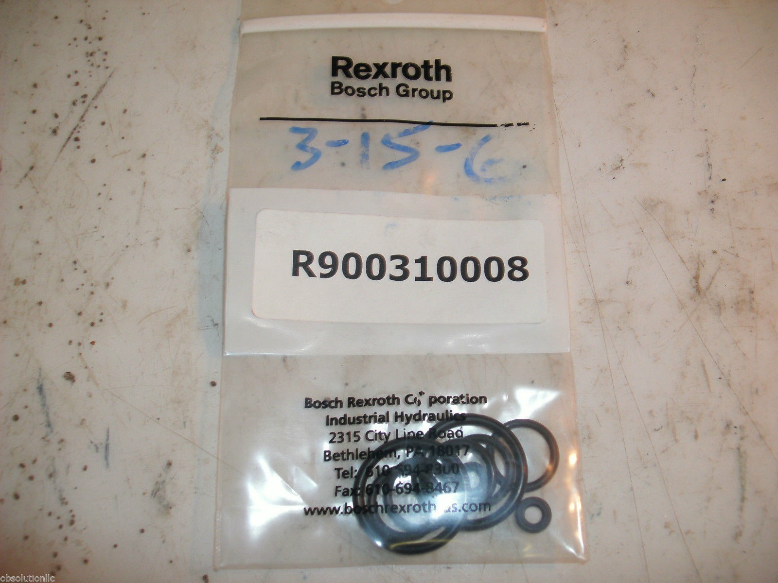 REXROTH BOSCH R900310008 SEAL KIT 4WE10.1X (S.K.WE10.1X/4.X/WE8.2X/)