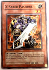 YuGiOh! - X-Saber Pashuul - Common