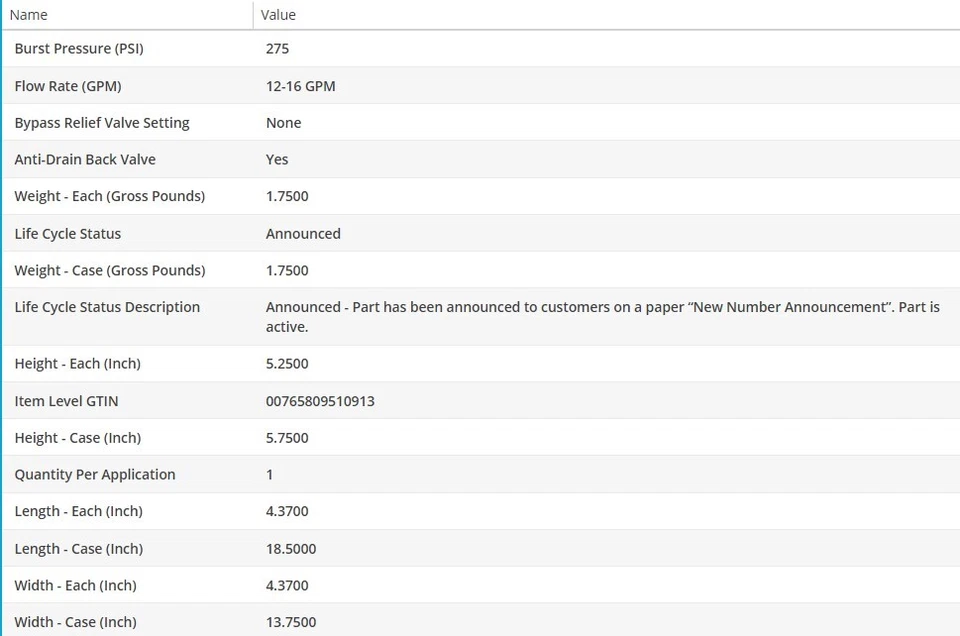 Engine OEM Oil Filter WIX for ISUZU TROOPER 1984 L4-2.2L - Image 4 of 4