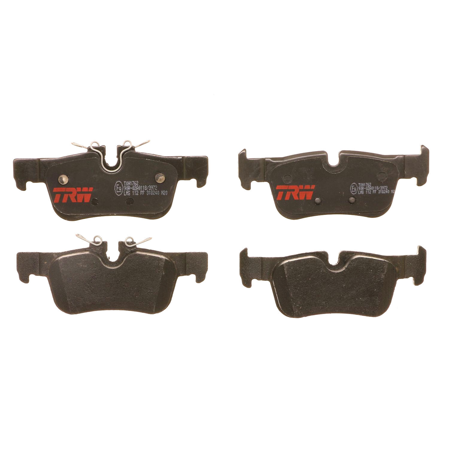Premium TRW TXH1762 Rear Brake Pads for BMW X1 2016-2021