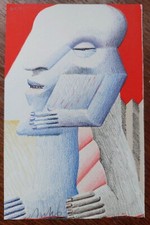 Litografia firmata Horst ANTES, 1975 / Stampa originale di Antes