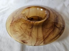 Davidson’s art deco cloud glass elegant shaped bowl