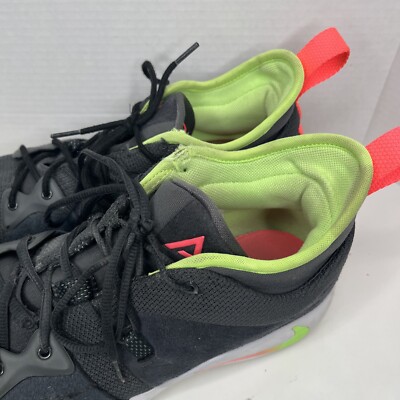 Nike Paul George Shoes PG 2‎ Men\'s Anthracite Hot Punch AJ2039-005 - Size 14 Nike Paul George Shoes PG 2 Anthracite Hot Punch Black  main image 3