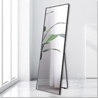 <!--F#f_0-->Large Full Size 70x170cm Mirror Aluminium Frame Tall Floor Wall Bathroom Makeup<!--F/-->