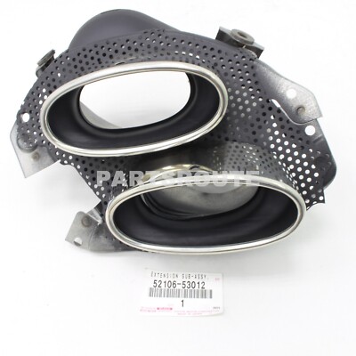 Lexus IS F 2008-2014 OEM Echtes Duales Auspuffendrohr Rechts Mit Netz Resonator