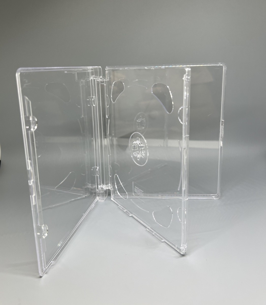 10 ORIGINAL DOUBLE 2 SUPER JEWEL BOX, CD CASE, W/SJB LOGO