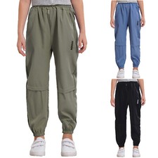 Kids Boys Pants Activity Trousers Daily Sweatpants Indoor Leg Leisure Elastic