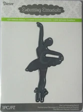 Ballerina  Darice Embossing Essentials Cut, Emboss, Stencil  NIP