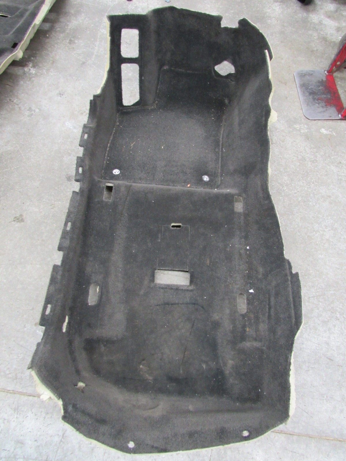 2016 BENTLEY CONTINENTAL GTC GT V8 LEFT SIDE CARPET BLACK FLOOR DRIVERS OEM 6872