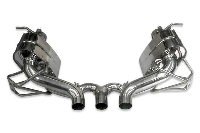 Ferrari 458 - Tubi - Exhaust Muffler / Silencer - NEW - (without valves)