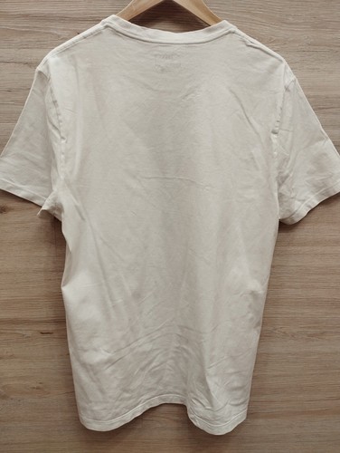 DKNY T-Shirt White Big Logo Mens Size L - Picture 3 of 5