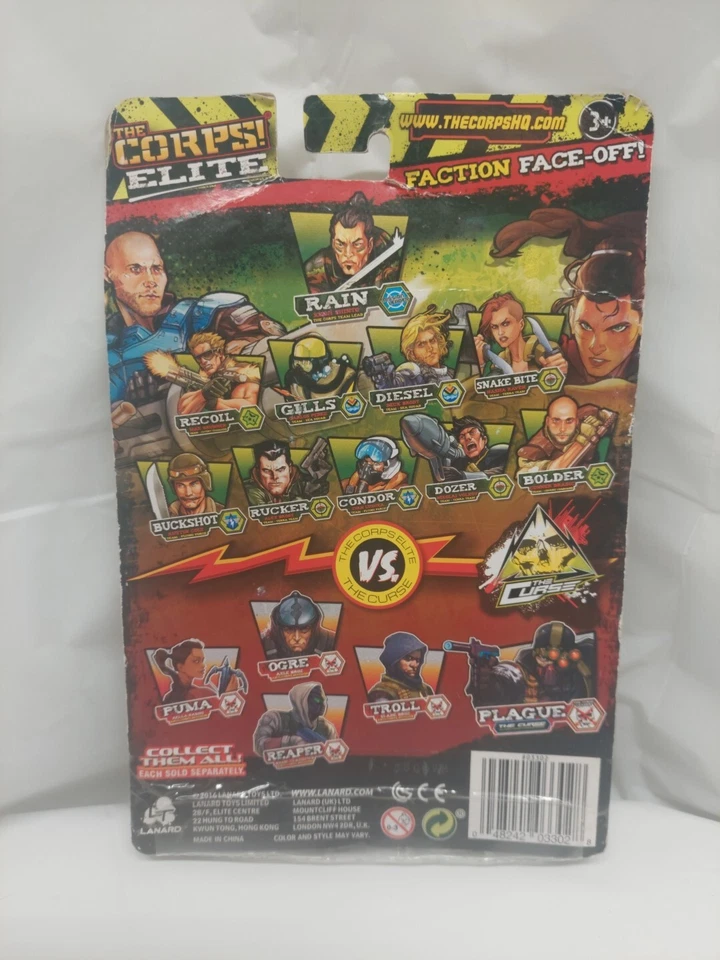 The Corps Elite Faction 2016 ¡Enfrentamiento! Figura Ogro vs Mordedura de Serpiente (NUEVO) Foto 2 de 2