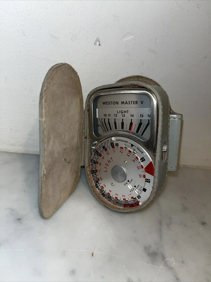 Medidor de luz de exposición universal Weston Master V de colección Foto 2 de 4