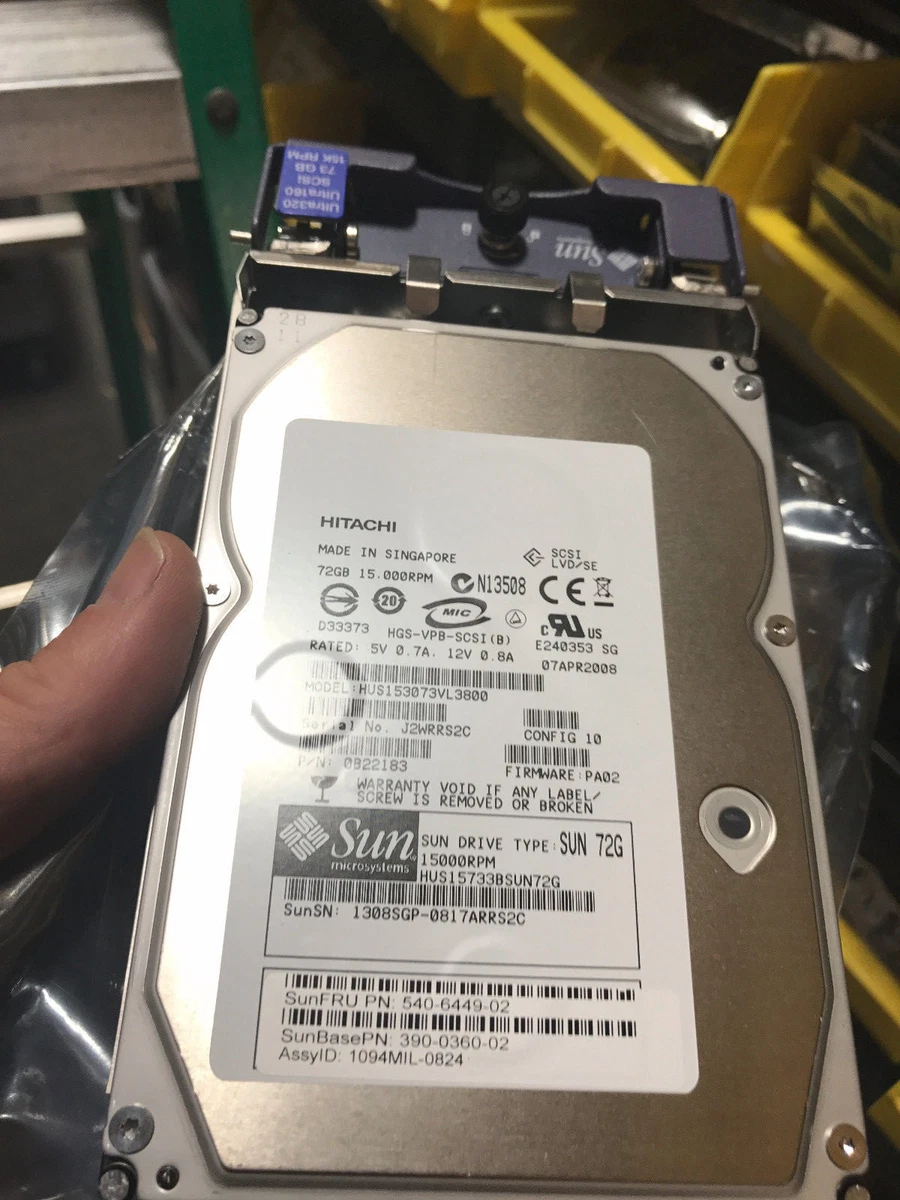 Sun Microsystems Ultra - 320 SCSI 硬碟(HDD 、 SSD 和NAS) | eBay