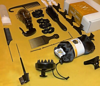 Curly Hair Care Tools Starter Gift Set For Afro Natural Coily Type