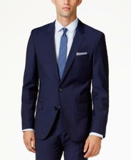 595 HUGO BOSS Men's Blue Extra Slim Fit Jacket Sport Coat WOOL 42 R yde1123