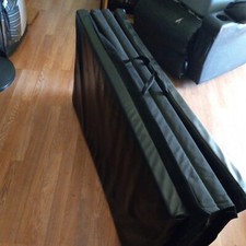 Thick Folding Panel Gymnastics Mat 4' x 8' x 2" Black