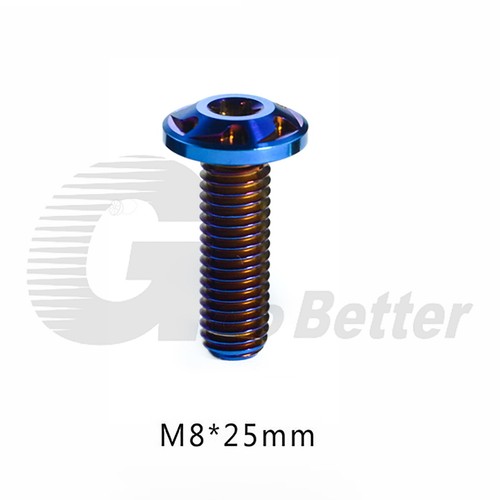Titanium Disc Brake Rotor Bolts Torx T40 Head M8 x 20 25 30mm Motorcycle E-bike - Picture 15 of 33