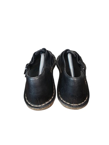 Clarks Fisherman Sandalen schwarz Leder Blake Moss Damengröße 7 bequem - Bild 7 von 9