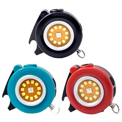 Multi Function Women Keychain Flashlight Keyring Pendant for Camping and Repairs