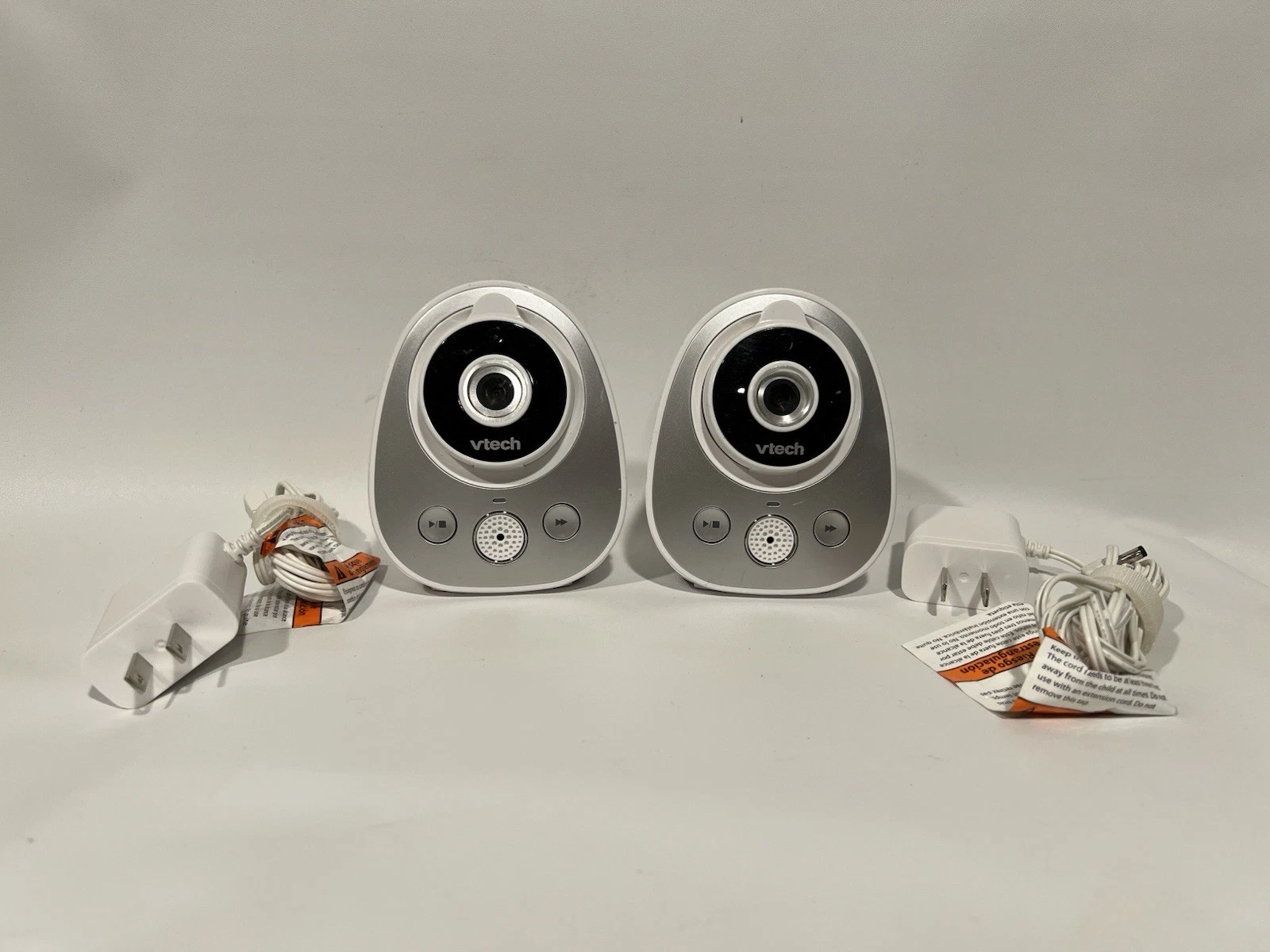 2 VTech Baby Monitors W/ Power Supplies *CAMERAS ONLY* VM342-2 (NO MONITOR)
