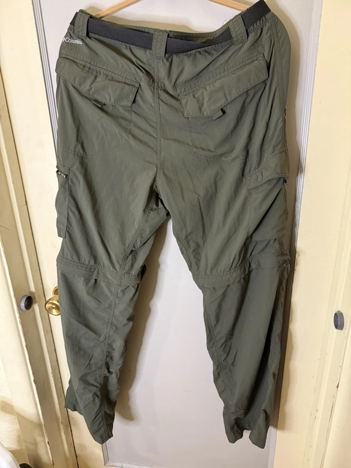 Pantalones convertibles de senderismo Columbia 34x30 omni-sombra para hombre Foto 2 de 4