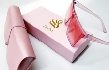 Jet Shades by Likoba Pink Shield Sunglasses Trendy Futuristic Fashion Shades