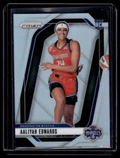 Aaliyah Edwards Rookie Blue Velocity Silver Image Variation #142 2024-25 Panini