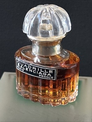 Parfum QUADRILLE BALENCIAGA PARIS FRANCE 7,5ml.  Vintage 