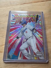 Sho Nakata 2025 Topps Chrome NPB Power Players insert PP-15 US seller