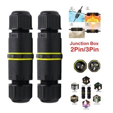 IP68 Waterproof Junction Box Case/Electrical Cable Wire Connector Outdoor 240V