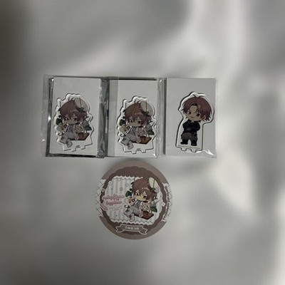 Idolish7 Mido Torao Acrylic Stand Set (3) + Coaster | Animate Cafe