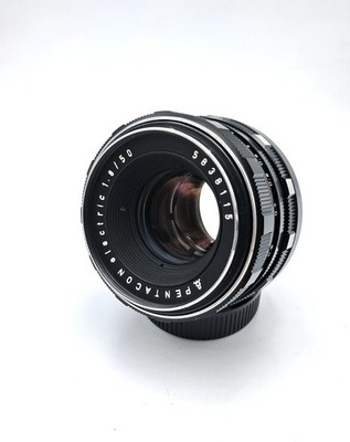 Pentacon Meyer Electric 50mm f/1.8 Lens M42 MF Fast Prime Germany