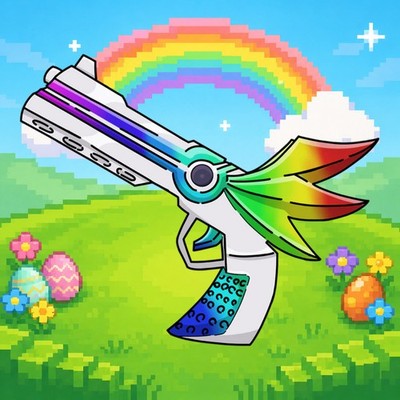 Chroma Lightbringer Gun Godly / Cheap And Fast Delivery (Murder Mystery 2)