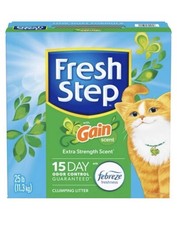 Fresh Step Febreze and Gain Cat Litter - 25lb