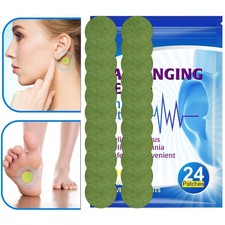 24pcs Relaxing Ear Patch Tinnitus Vomiting Improve Listening Anti Headache