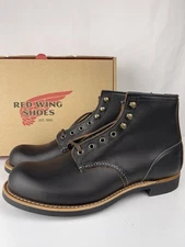 Red Wing 3345 Blacksmith 6” Black Leather Boots Mens 10 D Seconds