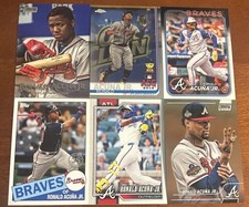 Ronald Acuna Jr - Atlanta Braves Superstar - 6 Card Lot