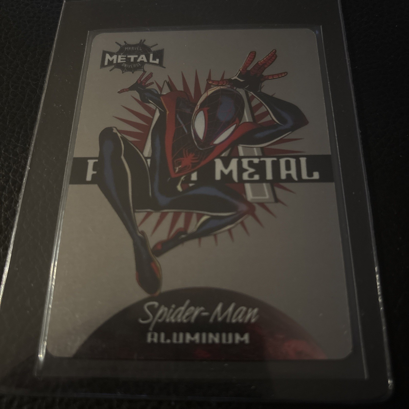 2022 Upper Deck Marvel Metal Universe Spider-Man Planet Miles Morales